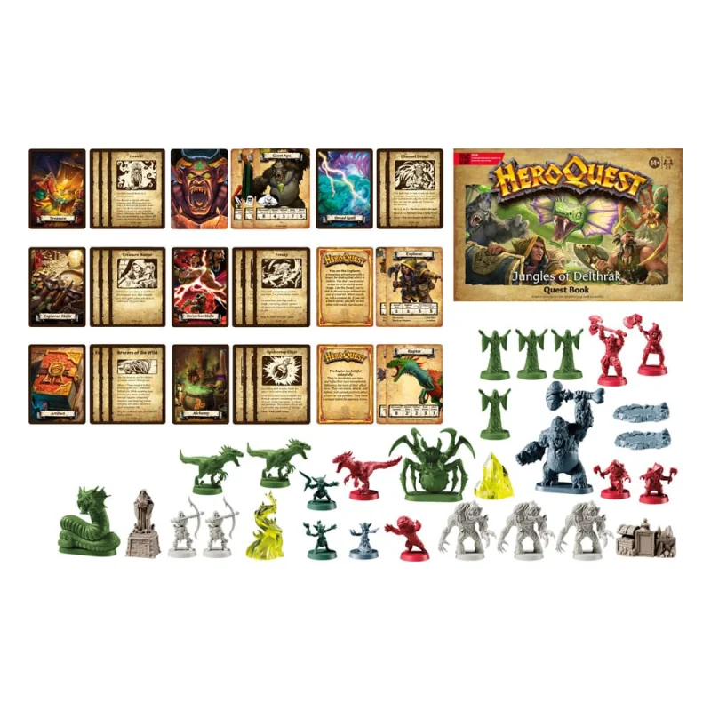 HeroQuest expansion board game Jungles of Delthrak Quest Pack *ENGLISH*