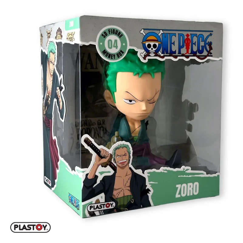 One Piece Zoro PVC Piggy Bank