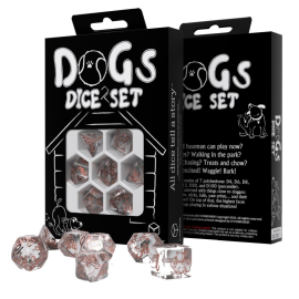 Dogs Dice Set - Bubbles