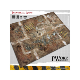 Industrial Ruins neoprene play mat 22x30'