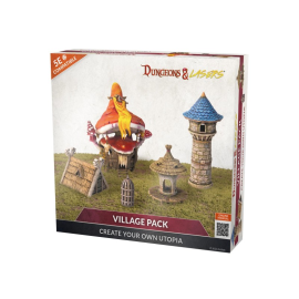 DUNGEONS & LASERS - SCENERY - VILLAGE PACK