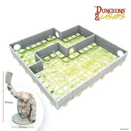 DUNGEONS & LASERS - SCENERY - SEWERS CORE SET