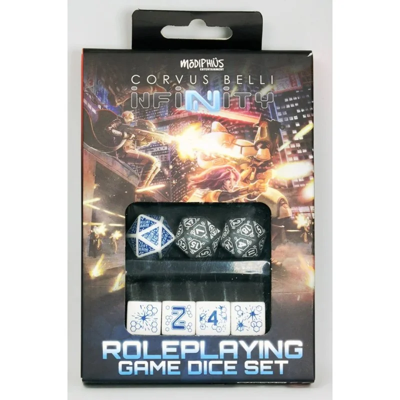 Infinity JDR - Mercenary Dice Set