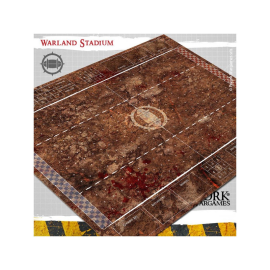 Blood Bowl neoprene play mat - Warland Stadium