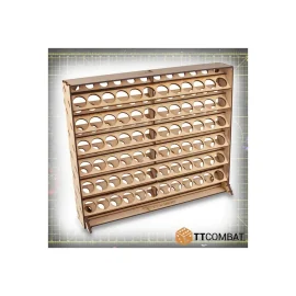 TT COMBAT & VALLEJO / ARMY PAINTER PAINT RACK 72