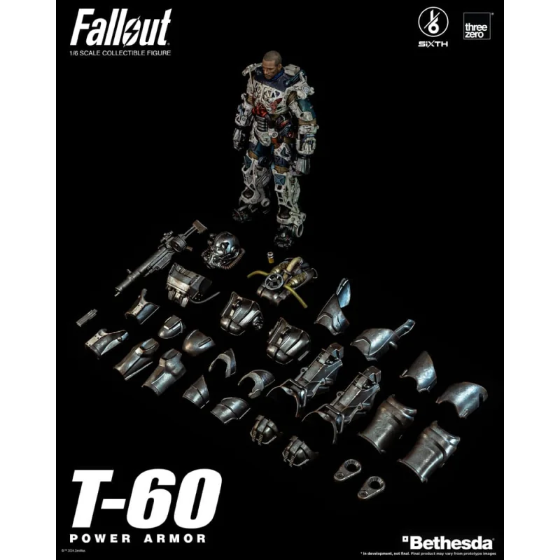 Fallout FigZero 1/6 T-60 Power Armor figure 37 cm