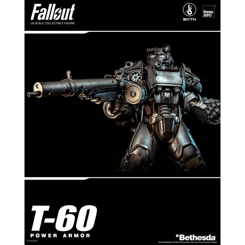 Fallout FigZero 1/6 T-60 Power Armor figure 37 cm