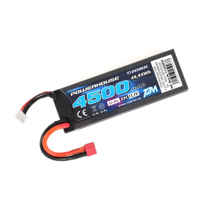 LiPo Car battery 4500mAh 3S 35C