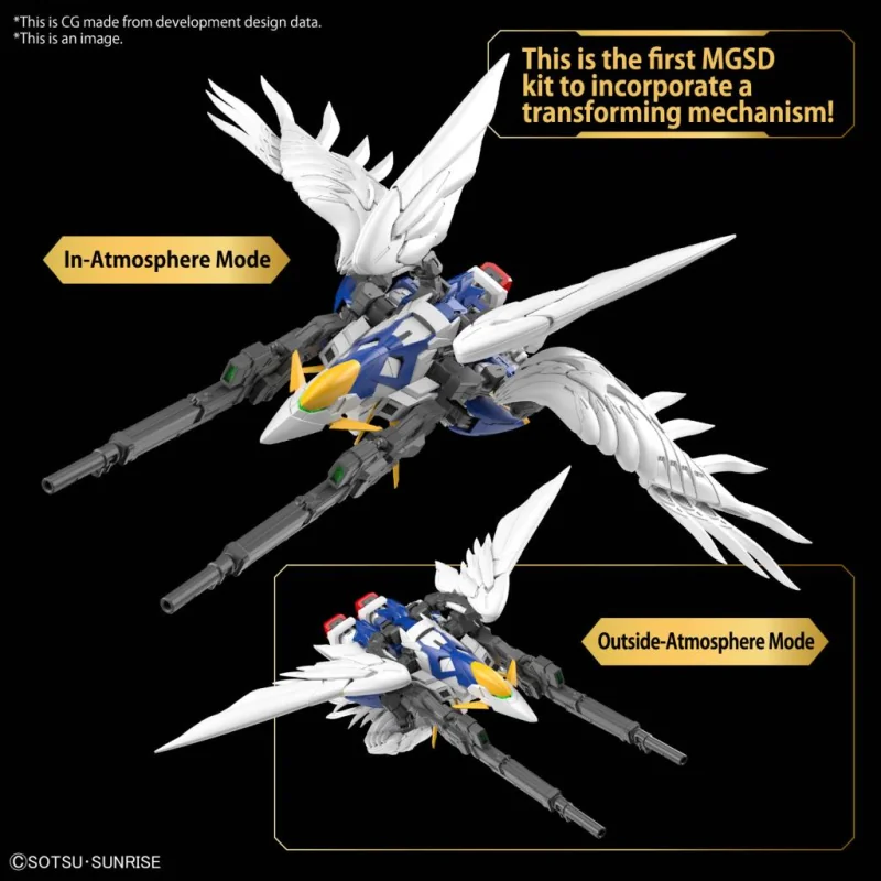 GUNDAM - MGSD Wing Gundam Zero EW - Model Kit