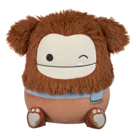 Squishmallows plush toy Winking Brown Bigfoot with Scarf Benny 30 cm