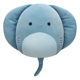 Squishmallows soft toy Muted Blue Polkadot Oval Stingray 30 cm