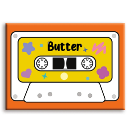 K-Pop: Flat Butter Magnet