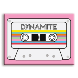 K-Pop: Dynamite Flat Magnet