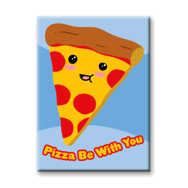 Kawaii Food: Pizza Dish Magnet