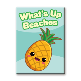 Kawaii Foods: Pineapple Flat Magnet