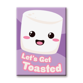 Kawaii Food: Marshmallow Flat Magnet