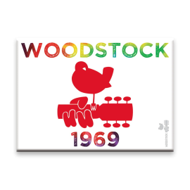 Woodstock: Tie Dye Dove Flat Magnet