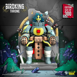 BirdKing: Throne by CROM 10 inch Vinyl Art Collectible