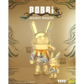 ROBBi: Golden Dragon Statue 400%