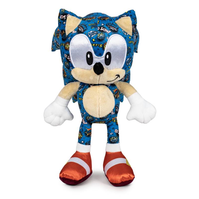 Sonic the Hedgehog: Sonic Pop Comic 30 cm Blue Plush