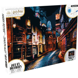 Puzzle Harry Potter: Diagon Alley Art by Numbers