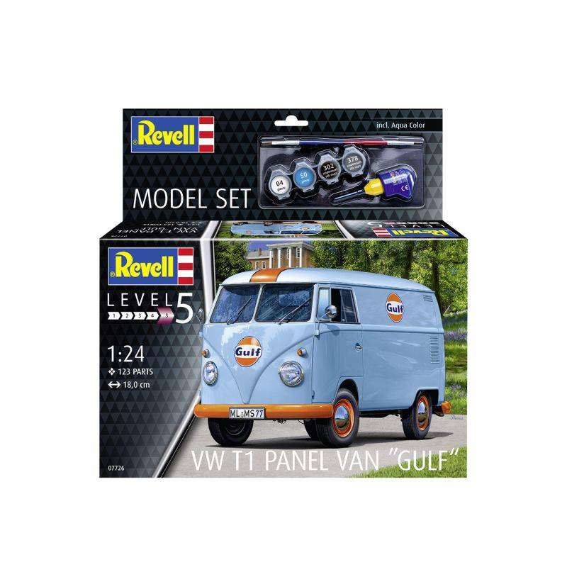 Model Set VW T1 panel van (Gulf livery)