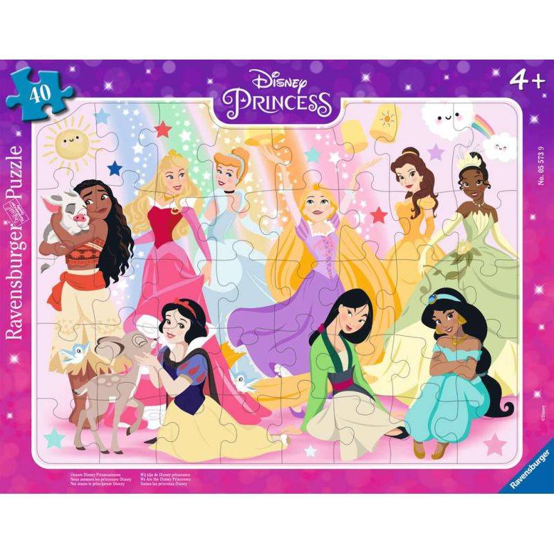 Frame puzzle 30-48 p - We are the Disney princesses