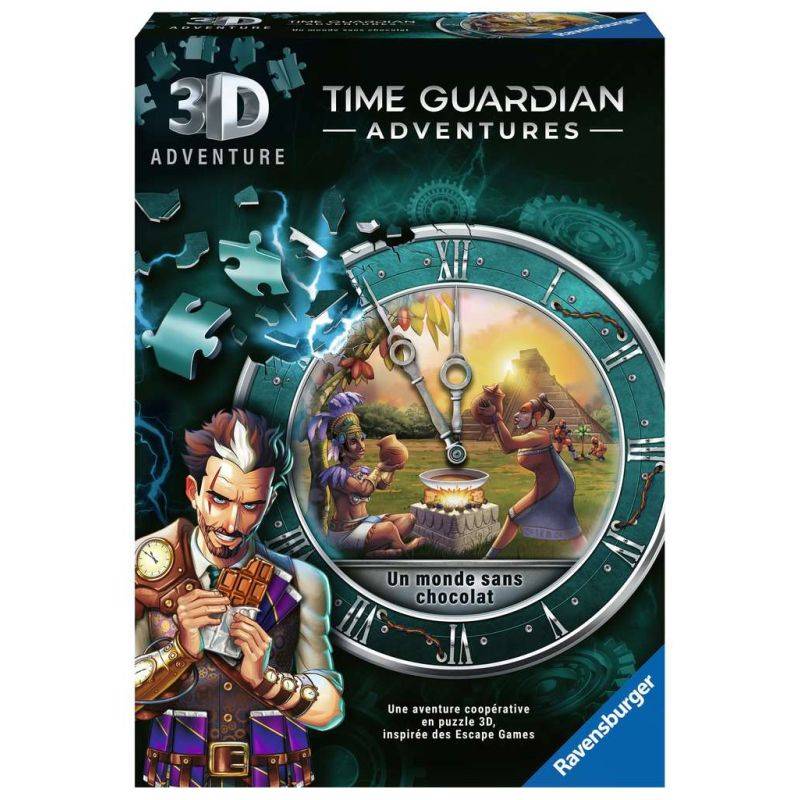 3D Puzzle - Time Guardian Adventures - A world without chocolate