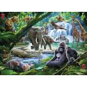 Puzzle 100 p XXL - Jungle animals