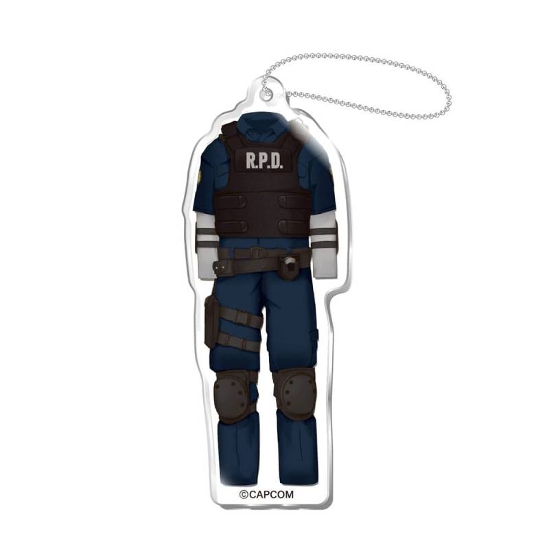 Resident Evil 2 acrylic keychain Leon S. Kennedy 6 cm