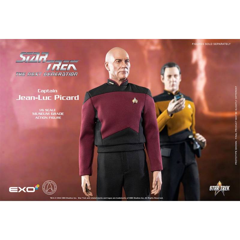 Star Trek: The Next Generation 1/6 figure Captain Jean-Luc Picard 30 cm