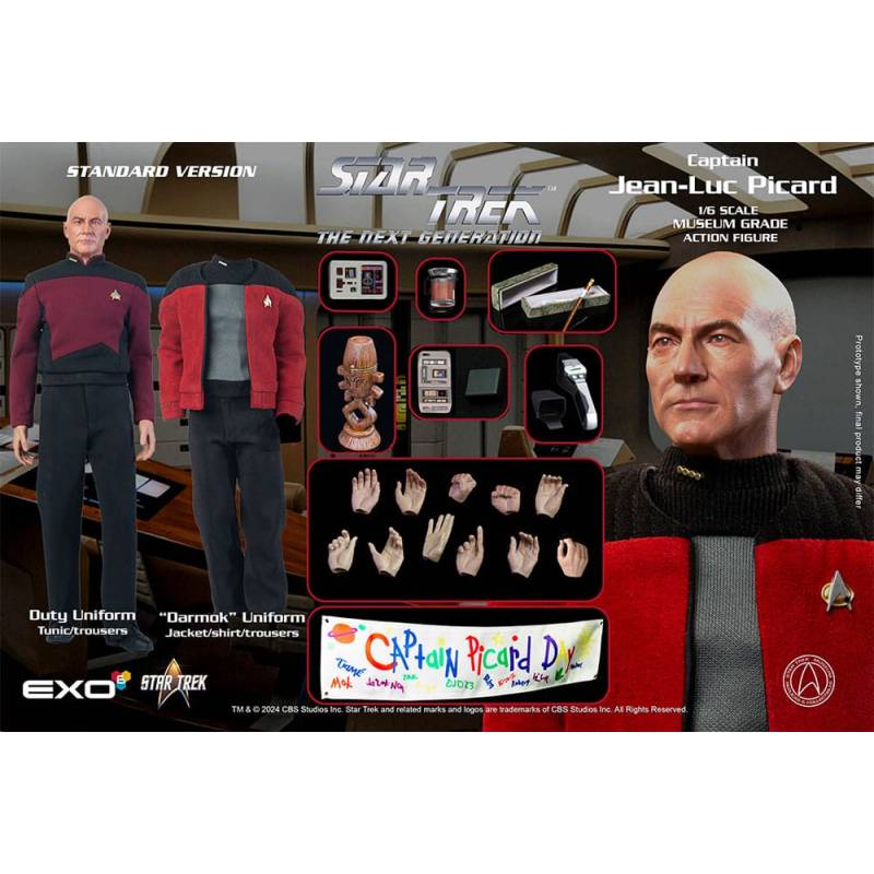 Star Trek: The Next Generation 1/6 figure Captain Jean-Luc Picard 30 cm