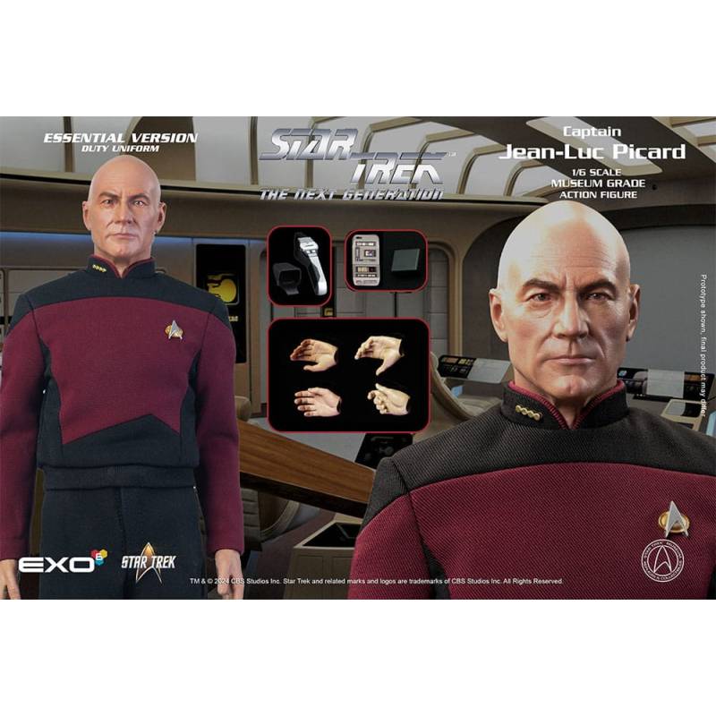 Star Trek: The Next Generation 1/6 figure Captain Jean-Luc Picard (Essential Duty Uniform) 30 cm