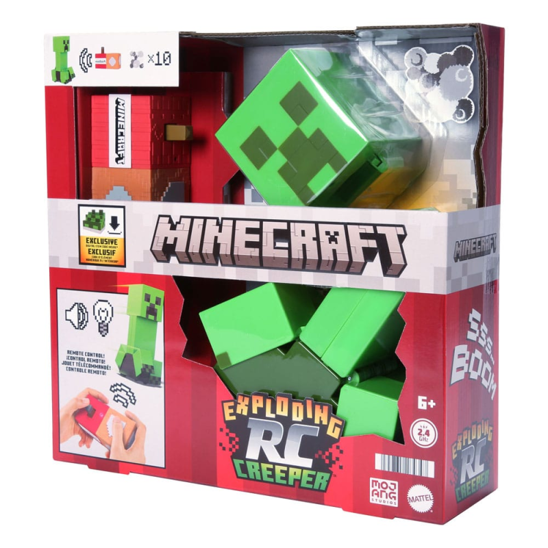 Minecraft radio-controlled Figure Exploding Creeper 25 cm