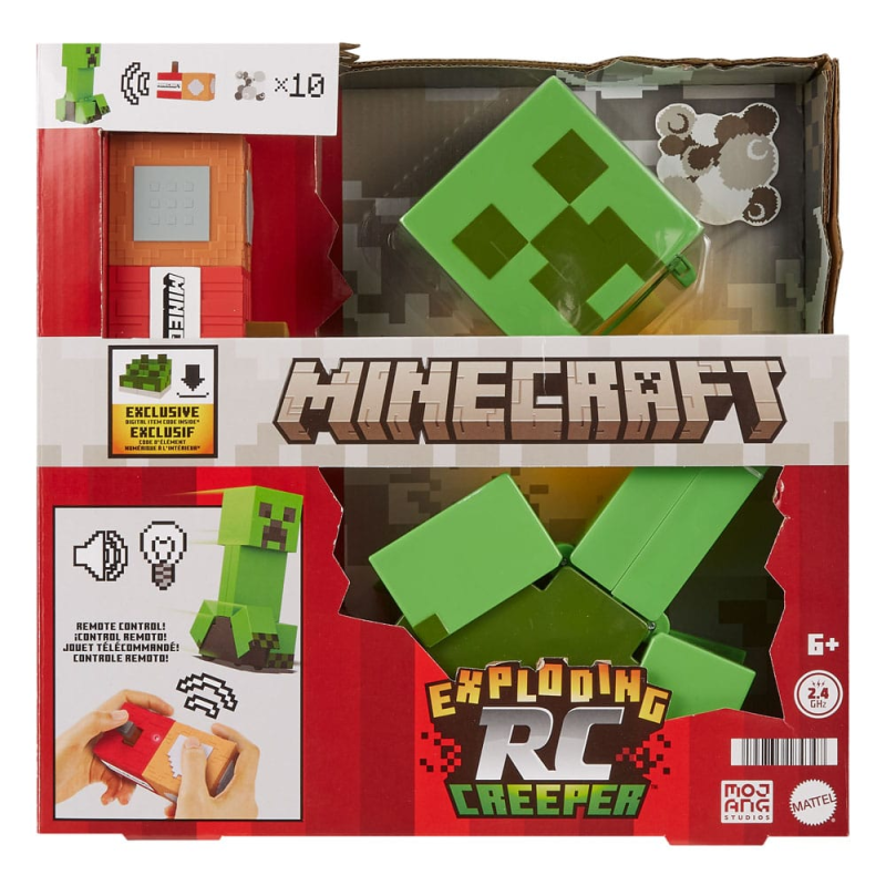 Minecraft radio-controlled Figure Exploding Creeper 25 cm