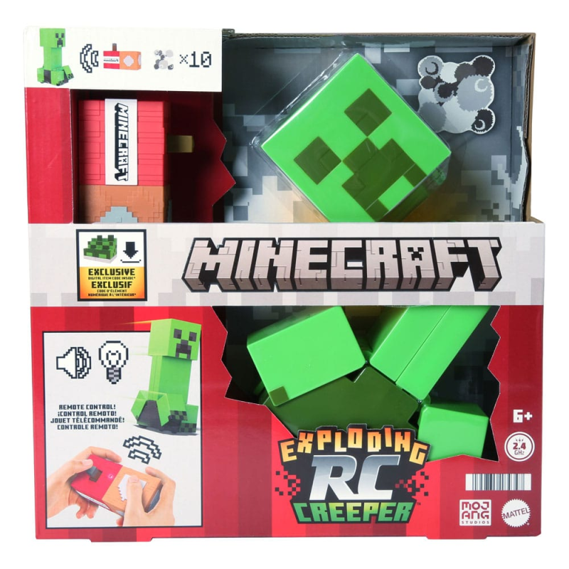 Minecraft radio-controlled Figure Exploding Creeper 25 cm