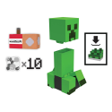 Minecraft radio-controlled Figure Exploding Creeper 25 cm