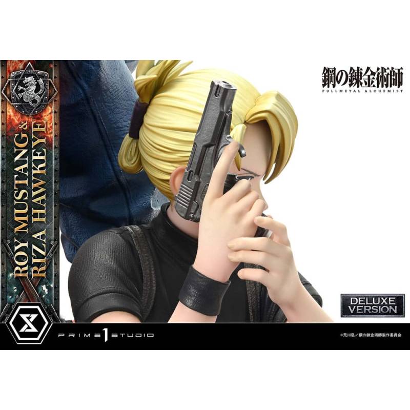 Fullmetal Alchemist Statue Concept Masterline 1/6 Roy Mustang & Riza Hawkeye Deluxe Bonus Version 50 cm