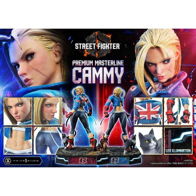 Street Fighter Ultimate Premium Masterline Series 1/4 Cammy Regular Version 55 cm