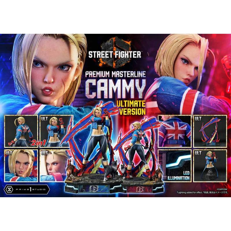 Street Fighter Ultimate Premium Masterline Series 1/4 Cammy Bonus Version 55 cm