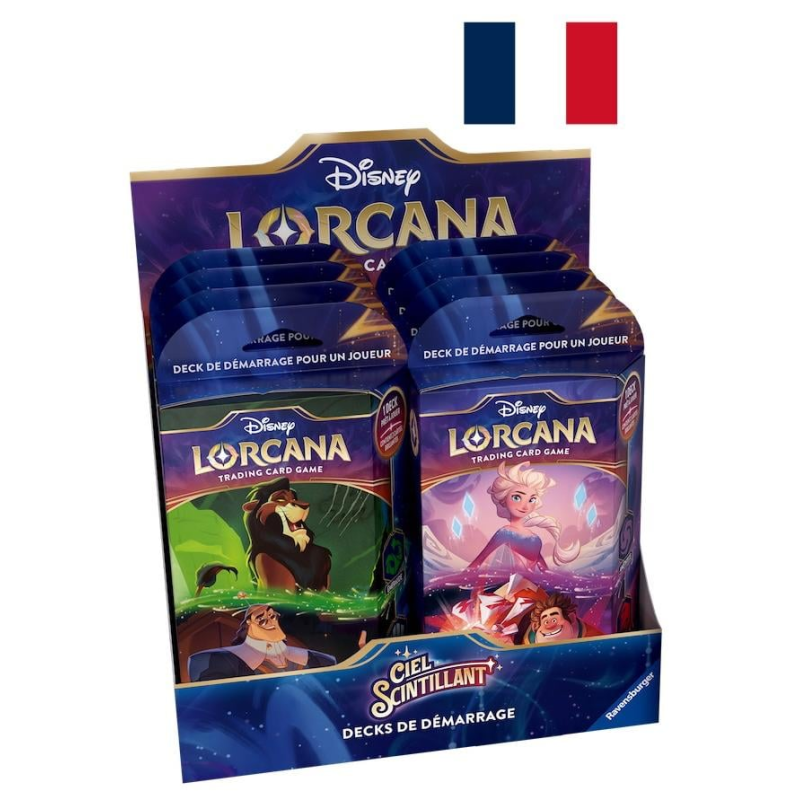 Disney Lorcana SHINING SKY - STARTER DECK 8 Starters Chapter 5 EN