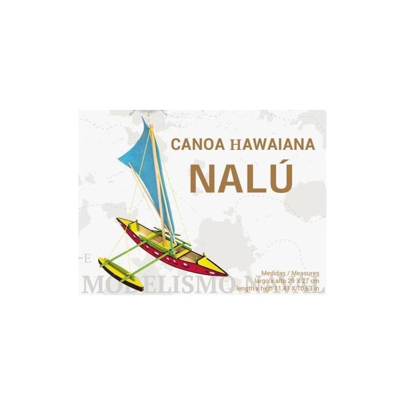 NALù Canoa hawaiana con vela