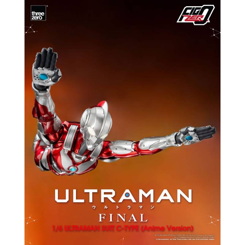 Ultraman statue FigZero 1/6 Ultraman Suit C-Type (Anime Version) 31 cm