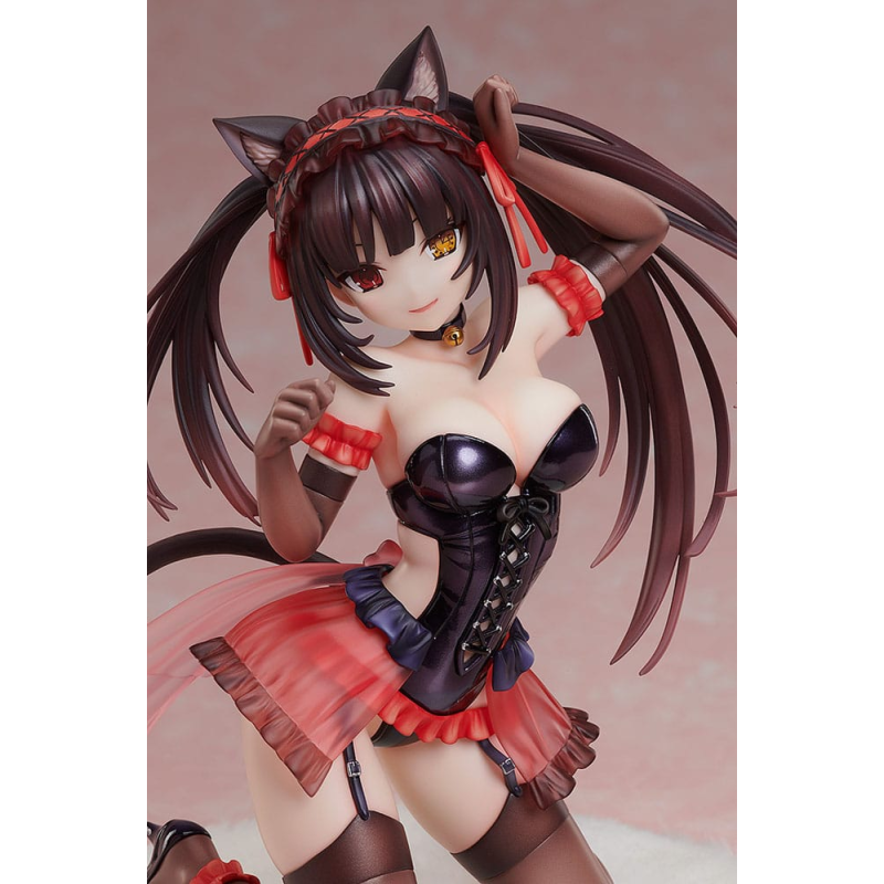 Date A Live statuette 1/7 Kurumi Tokisaki Cat Ears Ver. 17cm