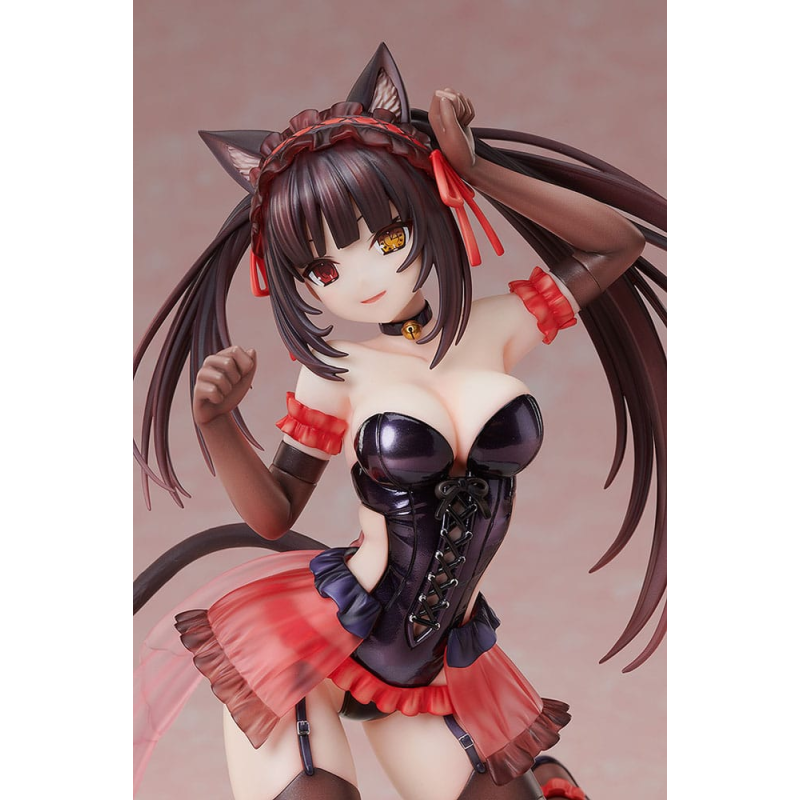 Date A Live statuette 1/7 Kurumi Tokisaki Cat Ears Ver. 17cm