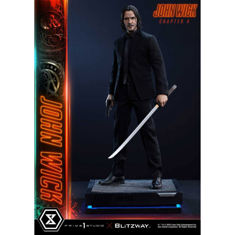 John Wick Chapter 4 Premium Masterline Series 1/4 John Wick statuette 54 cm