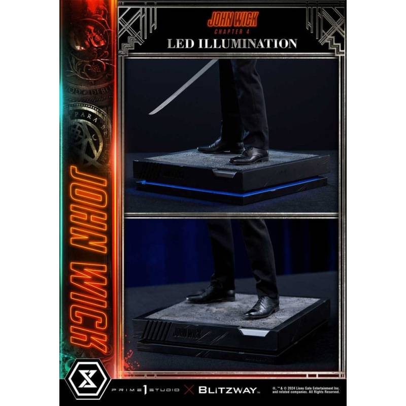 John Wick Chapter 4 Premium Masterline Series 1/4 John Wick statuette 54 cm