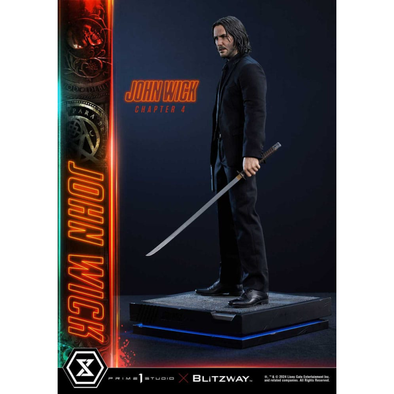 John Wick Chapter 4 Premium Masterline Series 1/4 John Wick statuette 54 cm