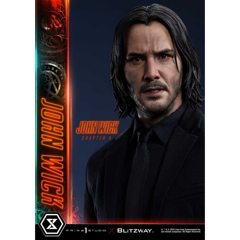 John Wick Chapter 4 Premium Masterline Series 1/4 John Wick statuette 54 cm