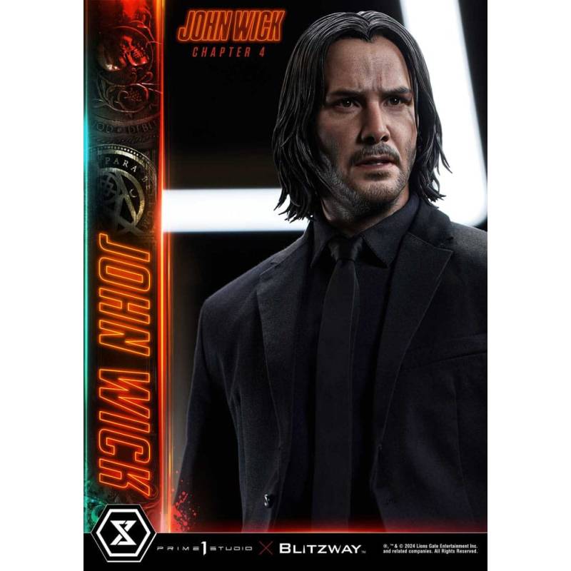 John Wick Chapter 4 Premium Masterline Series 1/4 John Wick statuette 54 cm